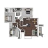 Floor plan: C2