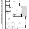 Floor plan: 2 Bed 1.5 Bath Remodel