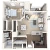 Floor plan: A3-E-Upper
