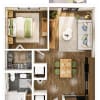 Floor plan: A1B