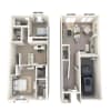 Floor plan: TH-B3L