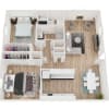Floor plan: 2x2.5 Cottage-Reno
