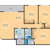 Floor plan: 3x2