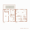 Floor plan: 2x2 