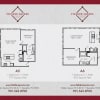Floor plan: A6 One bedroom