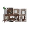 Floor plan: Baker 2x2