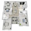 Floor plan: 4x2