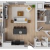 Floor plan: Moxie 1