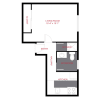 Floor plan: Studio