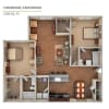 Floor plan: GARDENIA