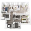 Floor plan: 2x2 Floor Plan 14