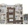 Floor plan: 2 bedroom 3 bath
