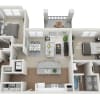 Floor plan: Paris