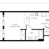 Floor plan: Studio B