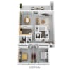 Floor plan: Two Bedroom