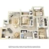 Floor plan: C2A