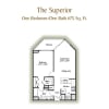 Floor plan: Superior