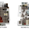 Floor plan: Sagebrush Townhouse