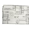 Floor plan: Junior 1 Bed + 1 Bath