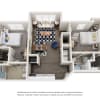 Floor plan: Crestone Renovated