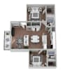 Floor plan: B2