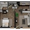 Floor plan: 1 BED | 1 BATH