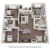 Floor plan: C1
