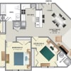 Floor plan: 3B-Bay
