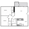 Floor plan: B1R