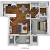 Floor plan: Positano