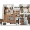Floor plan: Huron