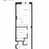 Floor plan: 1 BR A-1