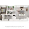 Floor plan: 1x1 A3