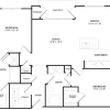 Floor plan: B2 Pebblebrook