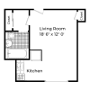 Floor plan: Studio