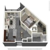 Floor plan: 35F-4