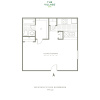Floor plan: Studio 448 V1