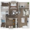 Floor plan: B1B