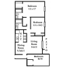 Floor plan: 3BR Waitlist - When Minutes Matter, Live Where You Work and Play.