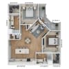 Floor plan: B3