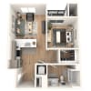 Floor plan: A1