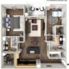 Floor plan: 40c2 2x2