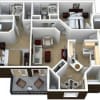 Floor plan: 2x2AR1T2