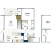 Floor plan: The Allerton with Loft