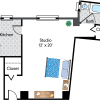 Floor plan: Studio 05 Tier