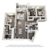 Floor plan: 3BR-B