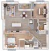 Floor plan: B8-1237