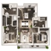 Floor plan: Q