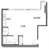 Floor plan: Studio C