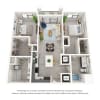 Floor plan: B2